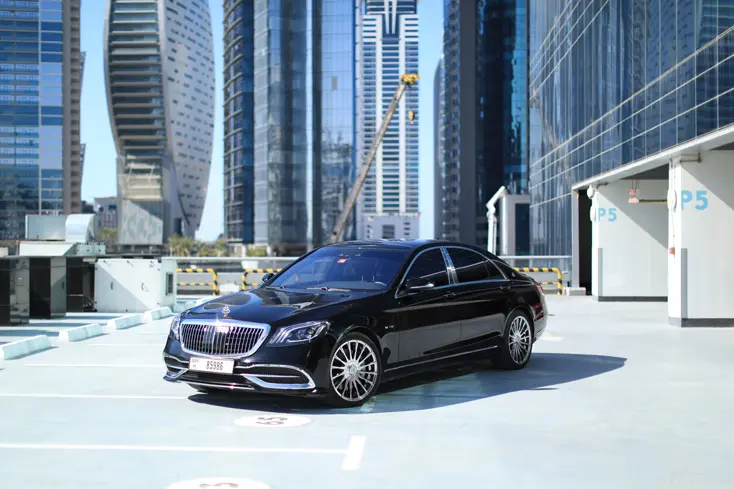 Mercedes luxury private transport with driver
