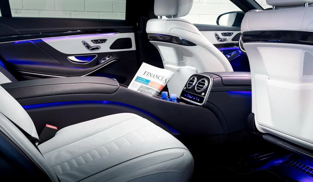 S class Mercedes Benz interior