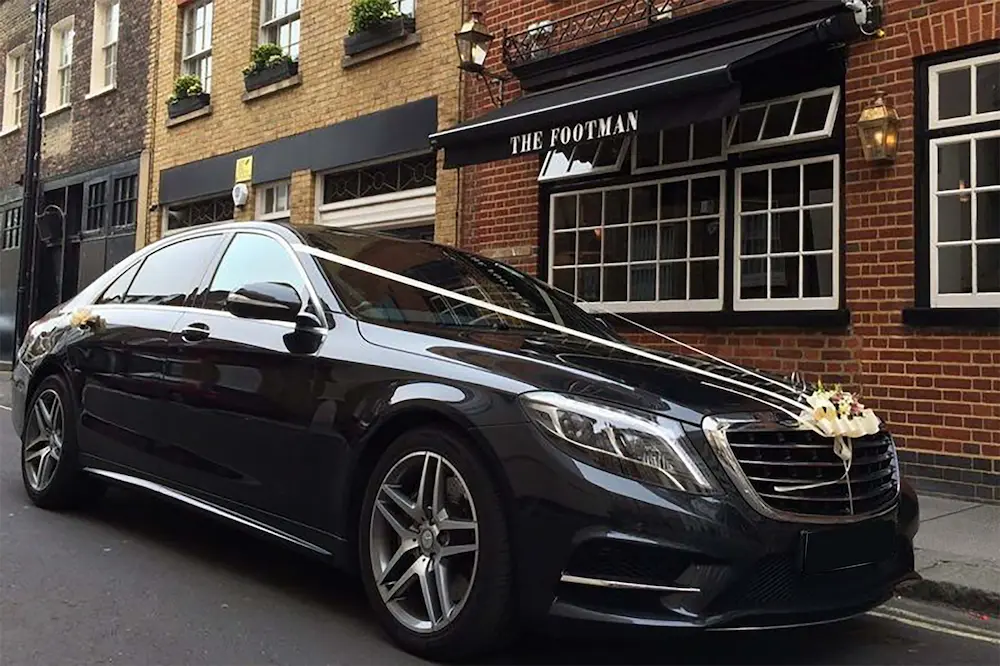 S-500 limousine for wedding in Berlin