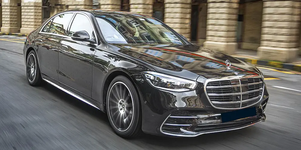S class limousine in Berlin